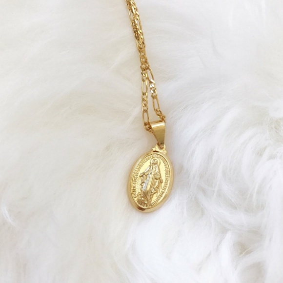 Virgin mary necklace - Picture 5 of 6